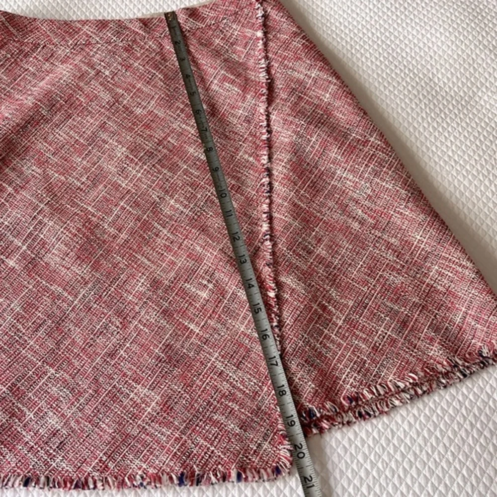 Banana Republic Pink Fringe A-Line Skirt Size‎ 0